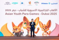 Zhu Shaodong, Executive Vice President of Chery International, delivers a speech on the spot