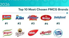 This year's Top 10 Most Chosen FMCG Brand. (Dok. Istimewa)